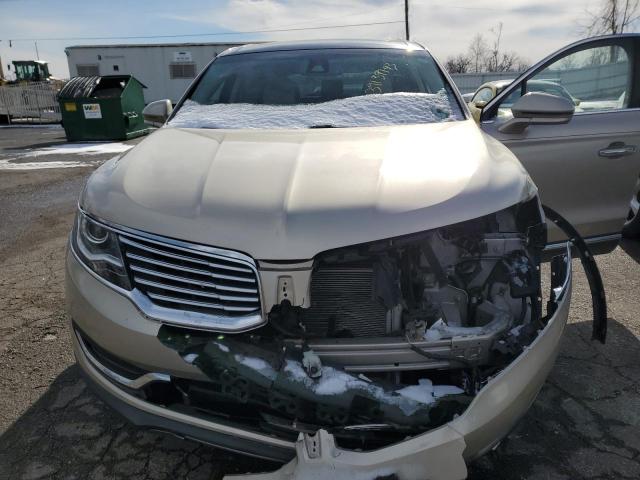 2LMPJ8LR5HBL48780 - 2017 LINCOLN MKX RESERVE Ոսկեգույն լուսանկար 5