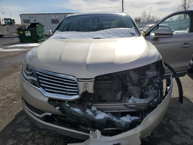 2LMPJ8LR5HBL48780 - 2017 LINCOLN MKX RESERVE GOLD photo 5