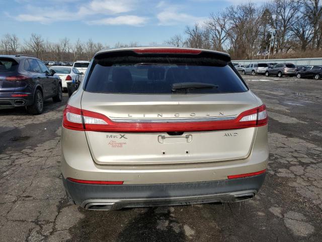 2LMPJ8LR5HBL48780 - 2017 LINCOLN MKX RESERVE Ոսկեգույն լուսանկար 6