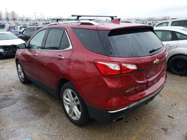 2GNAXWEX5J6198972 - 2018 CHEVROLET EQUINOX PREMIER BROWN photo 2