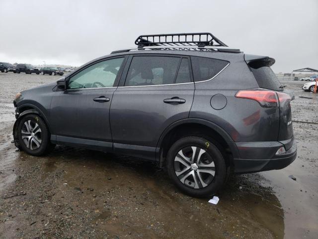 2T3ZFREV7JW492747 - 2018 TOYOTA RAV4 LE GRAY photo 2