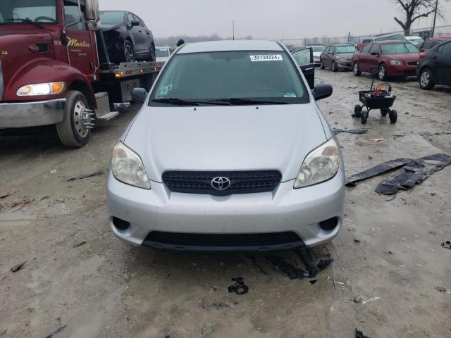 2T1KR32E97C683616 - 2007 TOYOTA COROLLA MA XR SILVER photo 5