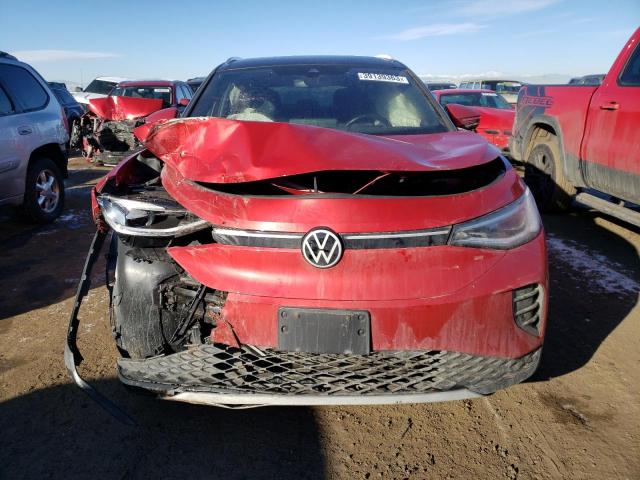 WVGUNPE21MP059590 - 2021 VOLKSWAGEN ID.4 PRO S RED photo 5