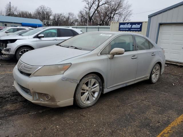 JTHBB1BA2A2015747 - 2010 LEXUS HS 250H SILVER photo 1