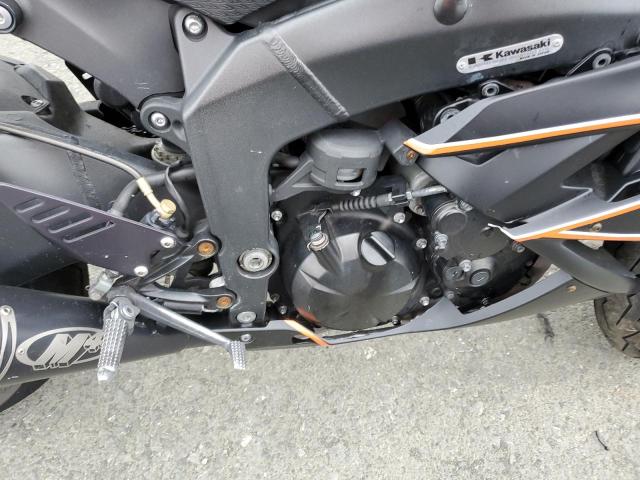 JKAZX4R149A011879 - 2009 KAWASAKI ZX600 R BLACK photo 7