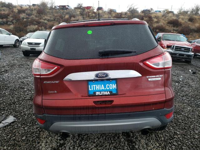 1FMCU0J92GUB08133 - 2016 FORD ESCAPE TITANIUM RED photo 6