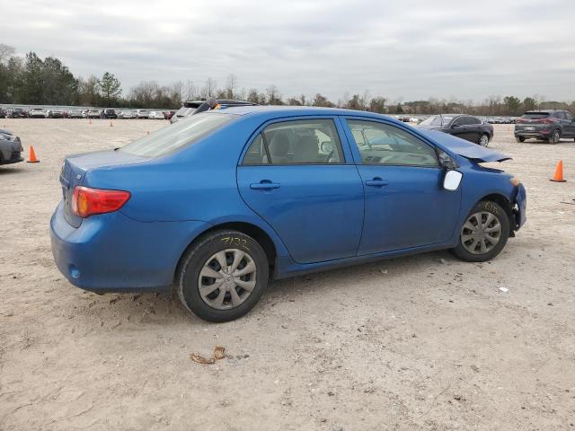 JTDBU4EE8AJ073931 - 2010 TOYOTA COROLLA BASE BLUE photo 3