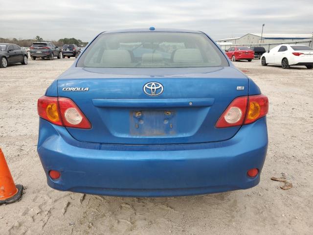 JTDBU4EE8AJ073931 - 2010 TOYOTA COROLLA BASE BLUE photo 6