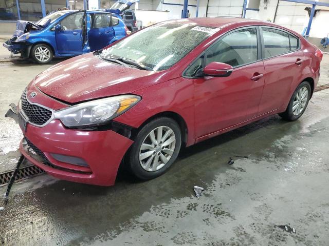 KNAFX4A64G5602314 - 2016 KIA FORTE LX RED photo 1