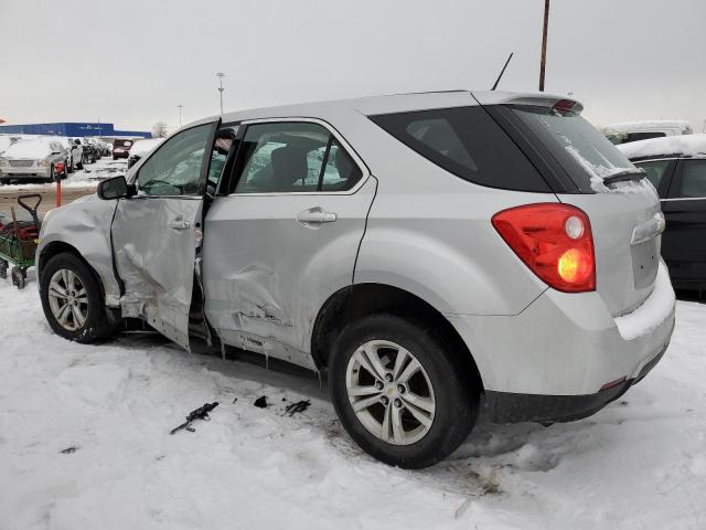 2GNALAEKXE6329225 - 2014 CHEVROLET EQUINOX LS SILVER photo 2