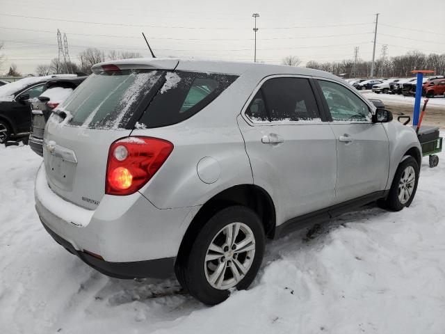 2GNALAEKXE6329225 - 2014 CHEVROLET EQUINOX LS SILVER photo 3