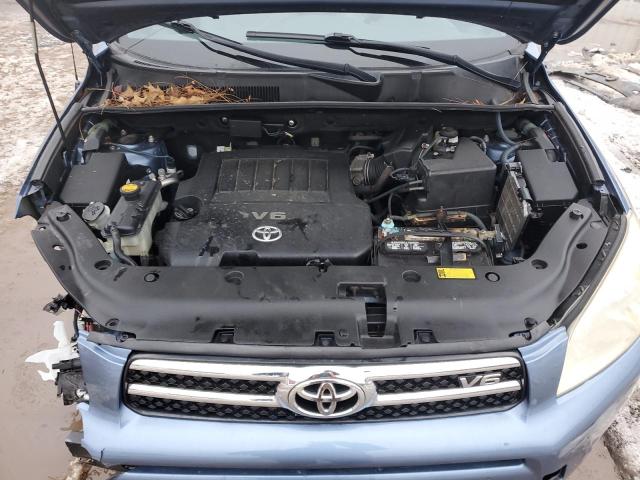 JTMBK31VX86040867 - 2008 TOYOTA RAV4 LIMITED BLUE photo 11