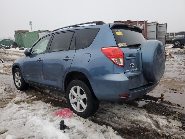 JTMBK31VX86040867 - 2008 TOYOTA RAV4 LIMITED BLUE photo 2