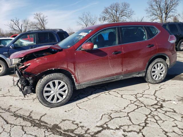 5N1AT2MT7GC822827 - 2016 NISSAN ROGUE S MAROON photo 1