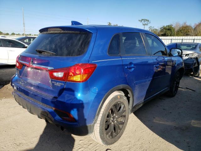 JA4AP3AU8JU007480 - 2018 MITSUBISHI OUTLANDER ES BLUE photo 3