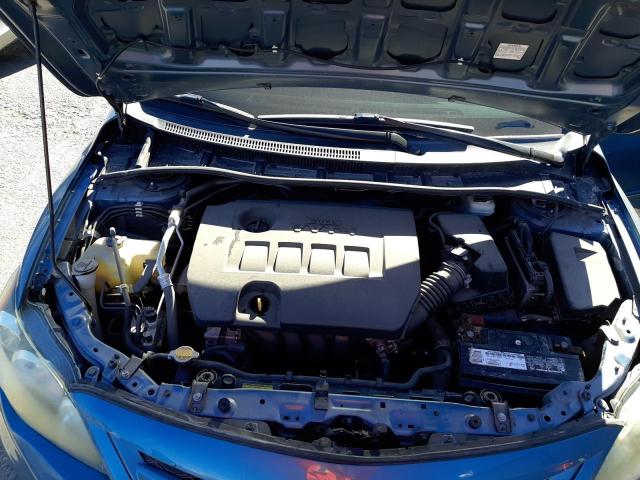 5YFBU4EE3DP178957 - 2013 TOYOTA COROLLA BASE BLUE photo 11