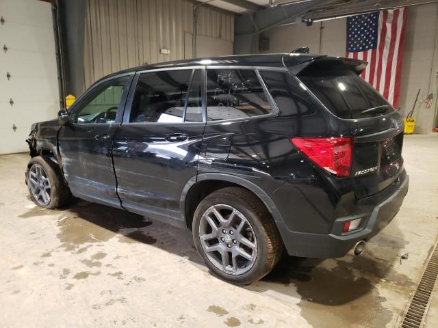 5FNYF8H59NB016139 - 2022 HONDA PASSPORT EXL შავი ფოტო 2