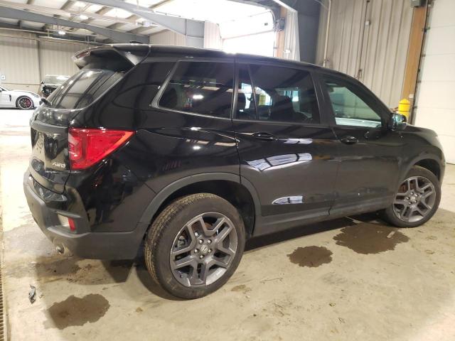 5FNYF8H59NB016139 - 2022 HONDA PASSPORT EXL შავი ფოტო 3