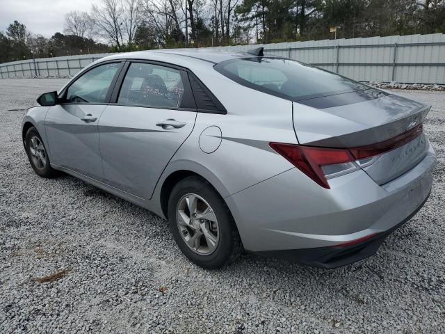 5NPLL4AG7MH047106 - 2021 HYUNDAI ELANTRA SE SILVER photo 2