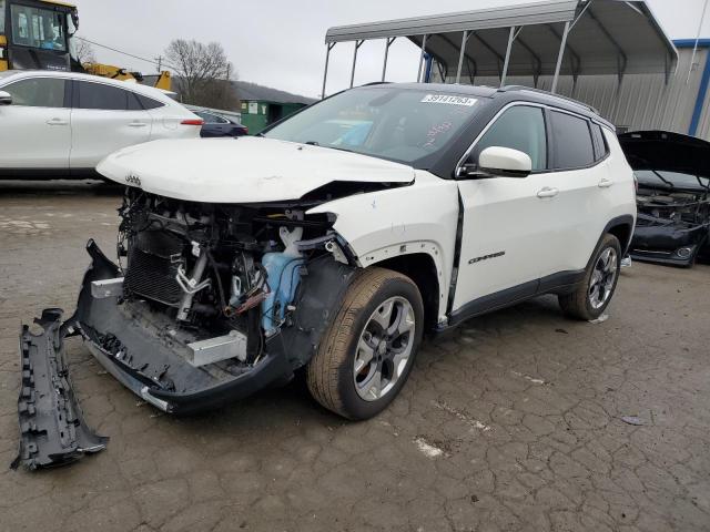 3C4NJDCB4KT673743 - 2019 JEEP COMPASS LIMITED WHITE photo 1