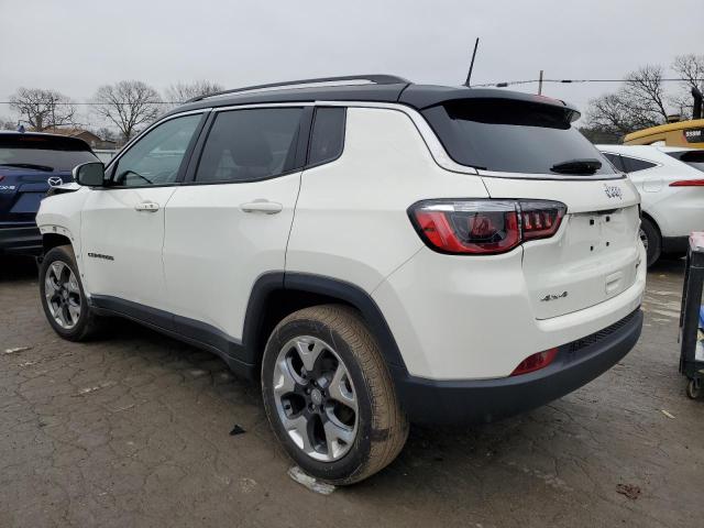 3C4NJDCB4KT673743 - 2019 JEEP COMPASS LIMITED WHITE photo 2