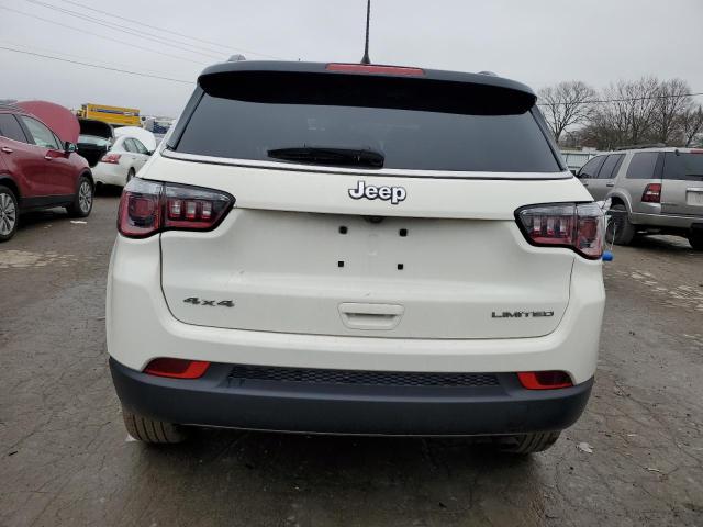 3C4NJDCB4KT673743 - 2019 JEEP COMPASS LIMITED WHITE photo 6