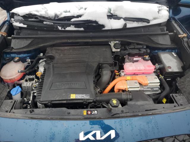 KNDCB3LC6N5527646 - 2022 KIA NIRO LX BLUE photo 11