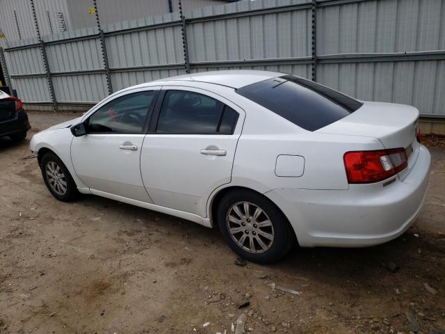 4A32B2FF2BE012325 - 2011 MITSUBISHI GALANT FE WHITE photo 2