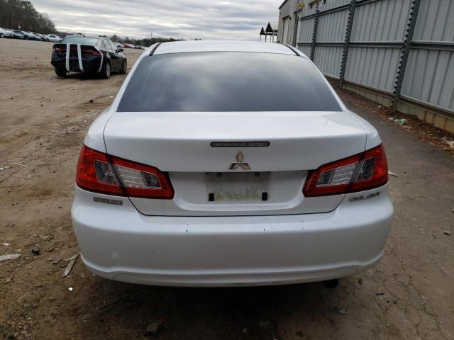 4A32B2FF2BE012325 - 2011 MITSUBISHI GALANT FE WHITE photo 6