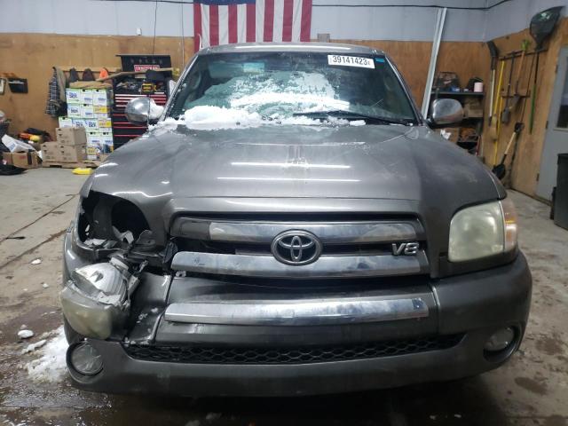 5TBRT341X6S473390 - 2006 TOYOTA TUNDRA ACCESS CAB SR5 GRAY photo 5