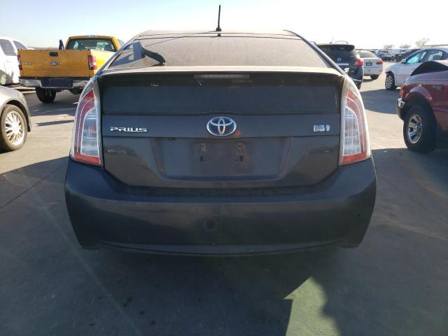 JTDKN3DU9F1988472 - 2015 TOYOTA PRIUS CHARCOAL photo 6