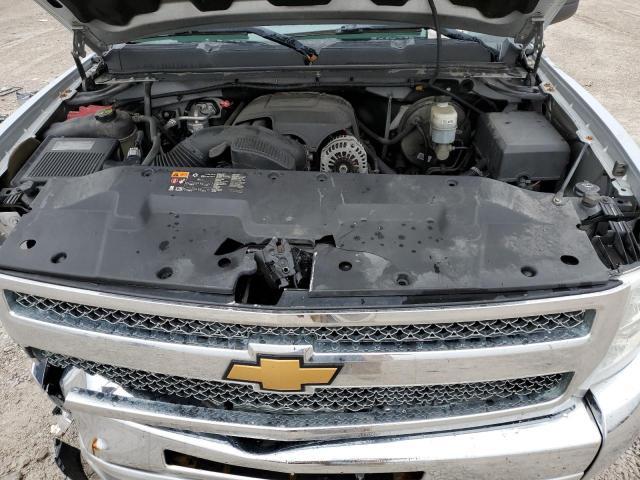 1GCRCSEA8DZ369105 - 2013 CHEVROLET SILVERADO C1500 LT SILVER photo 11