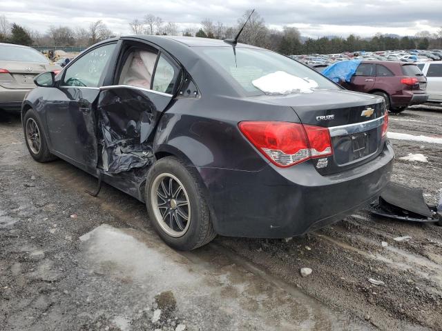 1G1PC5SH5C7260758 - 2012 CHEVROLET CRUZE LS BLACK photo 2