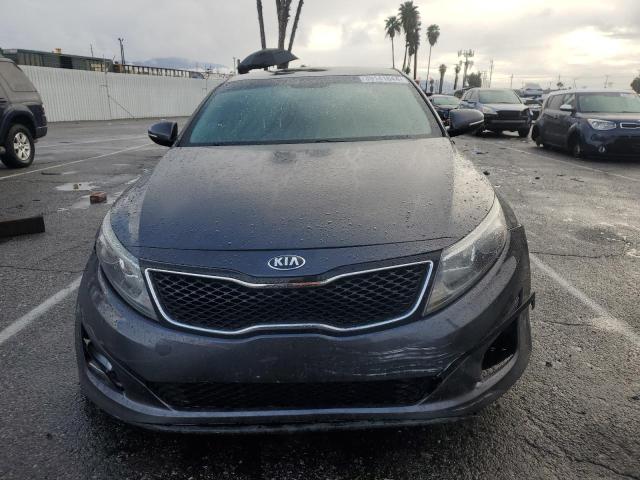 KNAGM4A75F5620308 - 2015 KIA OPTIMA LX GRAY photo 5