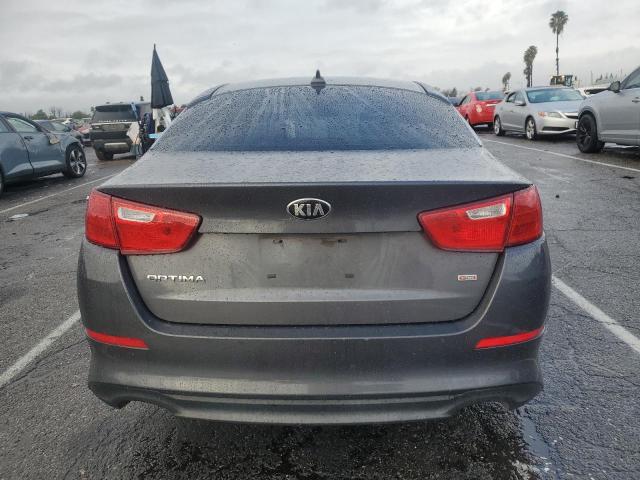 KNAGM4A75F5620308 - 2015 KIA OPTIMA LX GRAY photo 6