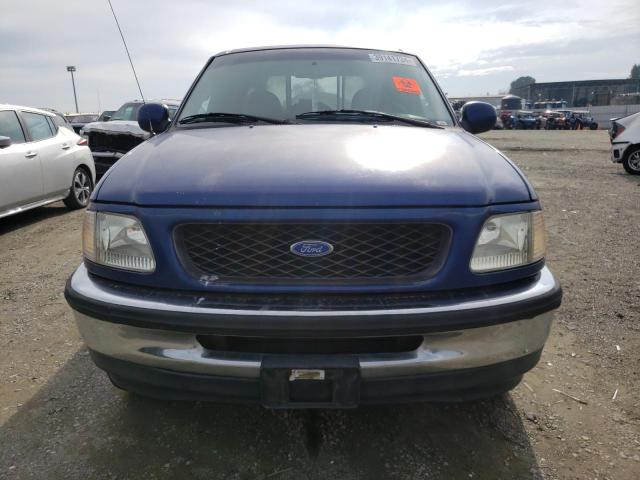 1FTDX17W4VKB68958 - 1997 FORD F150 BLUE photo 5