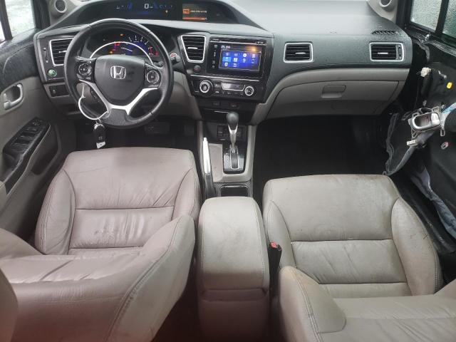 19XFB2F96FE288550 - 2015 HONDA CIVIC EXL შავი ფოტო 8