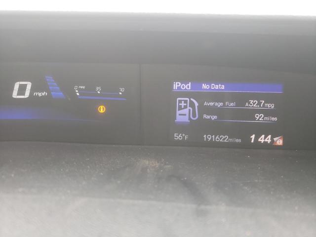 19XFB2F96FE288550 - 2015 HONDA CIVIC EXL შავი ფოტო 9