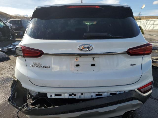 5NMS2CADXKH033662 - 2019 HYUNDAI SANTA FE SE WHITE photo 6