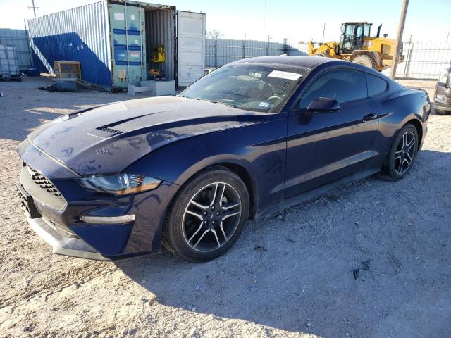 1FA6P8TH3J5104093 - 2018 FORD MUSTANG BLUE photo 1