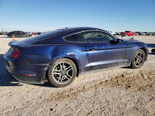 1FA6P8TH3J5104093 - 2018 FORD MUSTANG BLUE photo 3