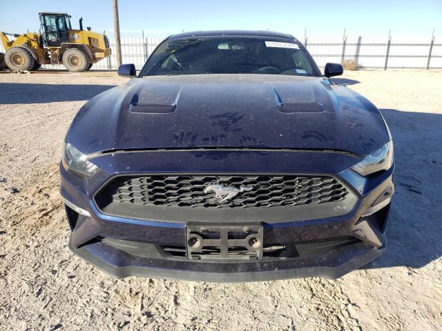 1FA6P8TH3J5104093 - 2018 FORD MUSTANG BLUE photo 5