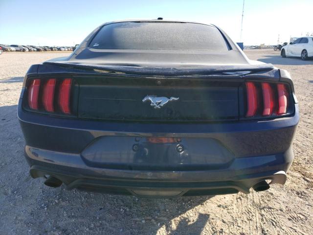 1FA6P8TH3J5104093 - 2018 FORD MUSTANG BLUE photo 6