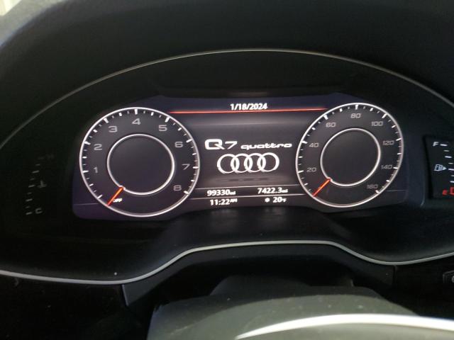 WA1VAAF74JD007082 - 2018 AUDI Q7 PRESTIGE BLUE photo 9