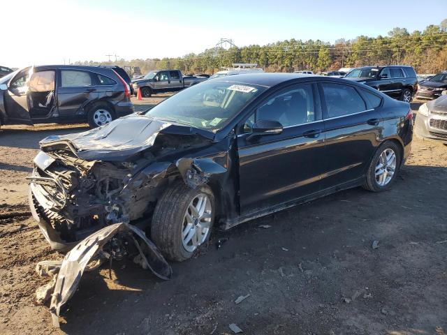 3FA6P0H70DR318221 - 2013 FORD FUSION SE BLACK photo 1