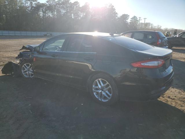 3FA6P0H70DR318221 - 2013 FORD FUSION SE BLACK photo 2