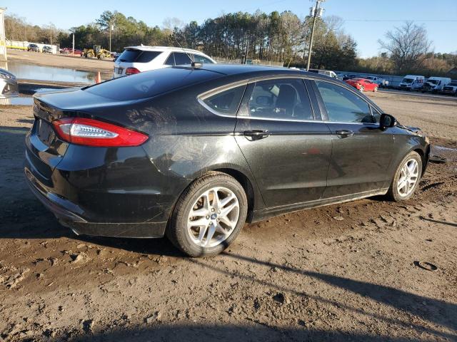 3FA6P0H70DR318221 - 2013 FORD FUSION SE BLACK photo 3