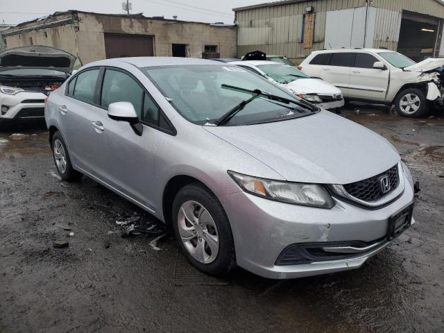 2HGFB2F58DH577025 - 2013 HONDA CIVIC LX SILVER photo 4