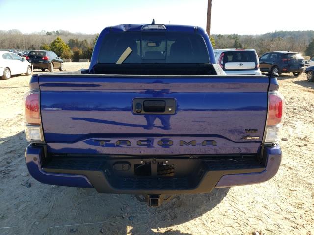 3TMCZ5AN8PM561581 - 2023 TOYOTA TACOMA DOUBLE CAB BLUE photo 6