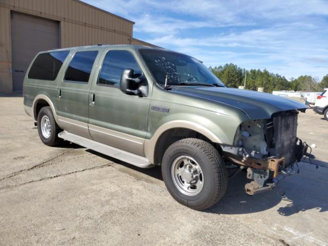 1FMNU44P93EA28651 - 2003 FORD EXCURSION EDDIE BAUER GREEN photo 4